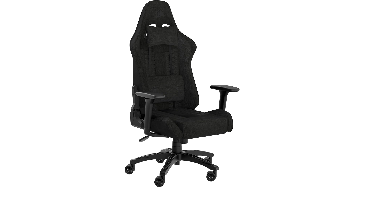 Corsair Tc100 Gamestoel – Comfortabel En Zacht Textiel - Zwart