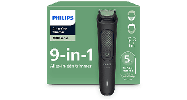Philips Mg3945/15 Philips Series 3000 9 In 1 Multigroom Zwart