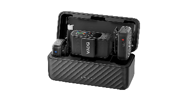 Boya Boyamic 2-02 Professional-grade Microphone Exclusive Lavalier Mic Microfoon Zwart