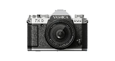 Yashica Fx-d 300 Digital Film Simulation Camera Compactcamera Zilver