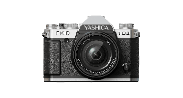Yashica Fx-d 100 Digital Film Simulation Camera Compactcamera Zwart