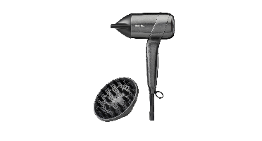 Babyliss Titanium Shine Föhn D6200de Metaalgrijs