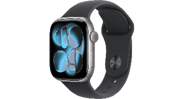 Apple Watch Series 11 gps - 42mm Aluminium Case - Black Sport Band S/m Smartwatch Space Grey