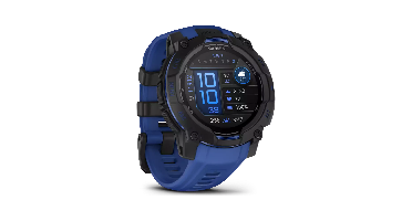 Garmin Instinct 3 45mm Amoled Zwart/blauw Smartwatch Blauw
