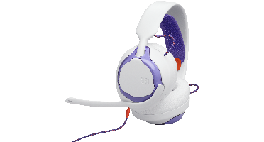 JBL Quantum 250 Gaming-wired Over-ear Headset White And Purple Gaming-headset Wit