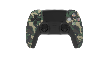 Qware PS4 Camo Zwart Controller