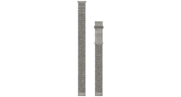 Garmin Comfortfitband 18 Mm Zand/grijs Horlogebandje Zand/grijs