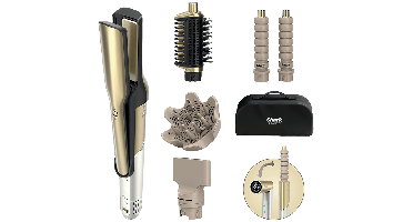 Shark Glam 5-in-1 - Hd6052seu Hairstyler Goud
