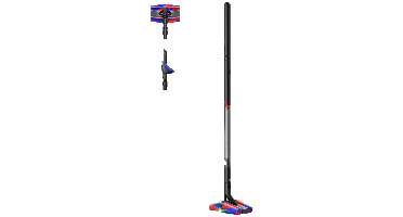 Dyson Pencilvac Steelstofzuiger Mat Zwart