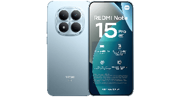 Xiaomi Redmi Note 15 Pro 5g 8gb/256gb Blu - 256 Gb Blauw