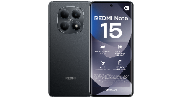 Xiaomi Redmi Note 15 6gb - 128gb Zwart 128 Gb