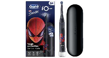Oral-b Tandenborstel Io Junior 6+ Spiderman Elektrische Tandenborstel Zwart