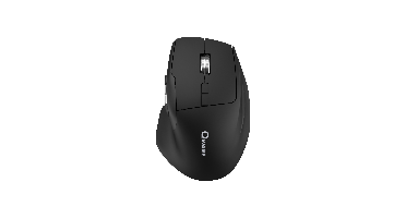 Qware Wireless Mouse Plano Muis Zwart