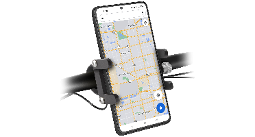Sbs Aluminium Mobile Phone Holder For Bicycles Or Scooters Houder Zwart