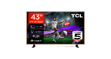 Tcl 43a400 Pro Qled Google Tv - Ultra Hd 4k Qled-tv 43 Inch 2026