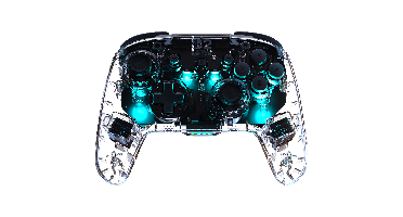 Turtle Beach Afterglow Wireless - Clear Controller Nintendo Switch 2 Switch Lite Oled Doorzichtig