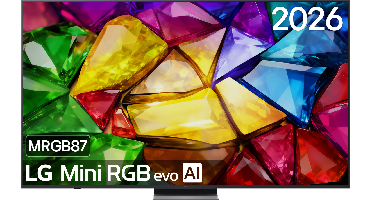 LG Ai 86mrgb87b9b - Ultra Hd 4k Mini-led-tv 86 Inch 2026