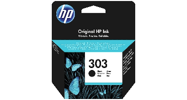 HP 303 Ink Black Blis Zwart