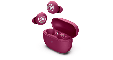 Jlab Go Pop Anc Draadloze Oordopjes Met Noise Cancelling - Bluetooth In Ear Fuchsia In-ear Oordopjes