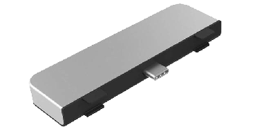 Hyper 4-in-1 Usb-c Hub Ipad Pro - Silver