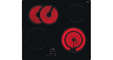 Siemens Et61rbna1e Kookplaat - Inbouw Keramisch 2-fasen (perilex) Breedte 60 Cm