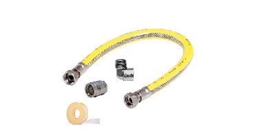 Scanpart Gas Aansluitset Rvs-flex 75cm