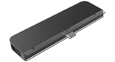 Hyper Hub Usb-c 6-en-1 Voor De Apple Ipad Pro (hd319-gray)