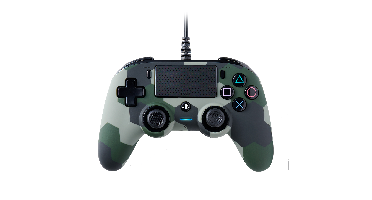 Nacon Nacon Wired Compact Controller Voor De Playstation 4 Camo Groen