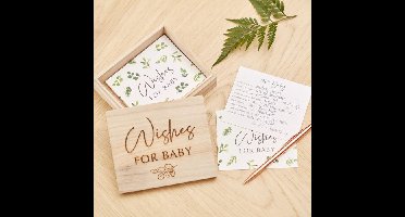 Ginger Ray Botanical Baby Shower Wenskaarten