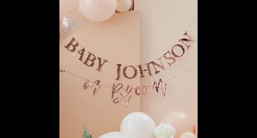 Ginger Ray BL-115 Floral Baby Shower Slinger