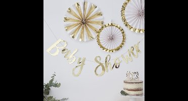 Ginger Ray Gouden Baby Shower Slinger Oh Baby!