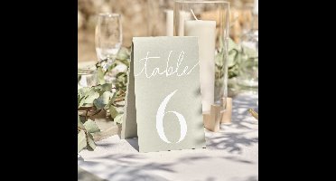 Ginger Ray SW-819 Tafelnummers 1-12