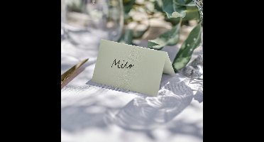 Ginger Ray SW-844 Sage Wedding Plaatskaartjes