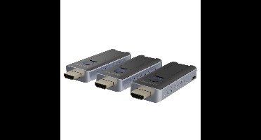 Stream S2 Pro/KIT - Wireless HDMI presentatiesysteem - Bundel Stream S2 Pro met 2 HDMI transmitters