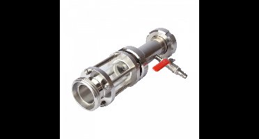 Wortbeluchter rvs + kijkglas, NW40