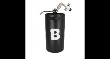 All-in-one 5L Mini Keg - Compleet Tapsysteem