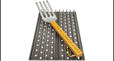 GrillGrate Kit (2x 44x13cm + gratis GrillGrate tool)