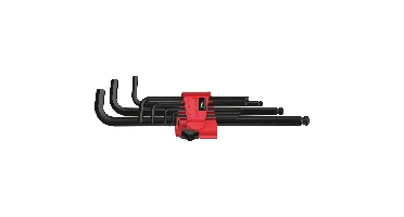 Wera 05022086001 9-delige Blacklaser Inbussleutelset - 1,5-10mm