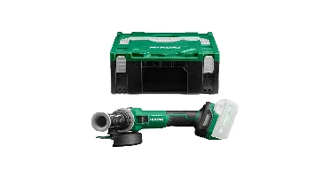 HiKOKI G1813DVEW2Z 18V Li-ion Accu Haakse Slijpmachine Body In HSC II Koffer - 125mm