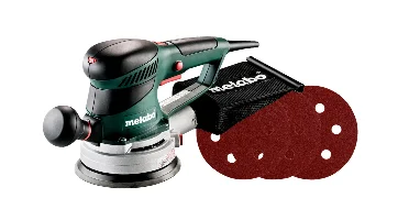 Metabo SXE 450 TurboTec Excentrische Schuurmachine Met Schuurpapier - 350W - 150mm - Variabel