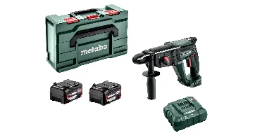 Metabo KH 18 LTX 24 18V Li-ion Accu Combihamer Set (2x 5.2Ah Li-Power Accu) In MetaBOX