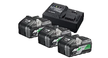 HiKOKI UC18YSL3WB3 36V Li-Ion MultiVolt Li-Ion Accu Starterset (3x 8,0Ah) Incl. Lader