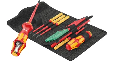 Wera 05006641001 16-delige Kraftform Kompakt Turbo I Imperial 1 Tool Finder Wisselklingenset In Etui