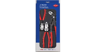 Knipex 00 20 10 3-delige Kracht Tangenset