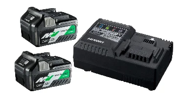 HiKOKI UC18YSL3WEZ BoosterPack 36V MultiVolt Li-ion Accu Starterset (2x 5.0Ah) + Lader
