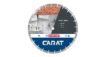 Carat CES4002000 Diamantzaagblad Voor Natzagen - 20 X 400mm - Universeel