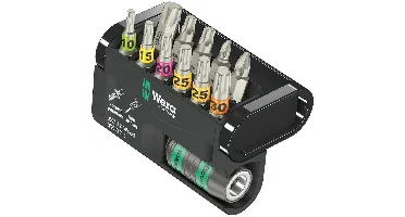 Wera 05057435001 12-delig Bit-Check 12 Wood TX HF 1 Bitset - PZ/TX