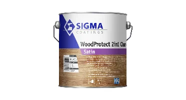 Sigma WoodProtect 2in1 Classic Satin - Op Kleur Gemengd - 2,5L