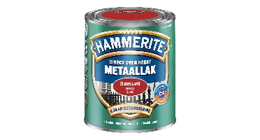 Hammerite Metaallak Zijdeglans Rm - Rood - 0,75L