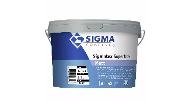 Sigma Sigmatex Superlatex Matt - Op Kleur Gemengd - 2,5L - Muurverf